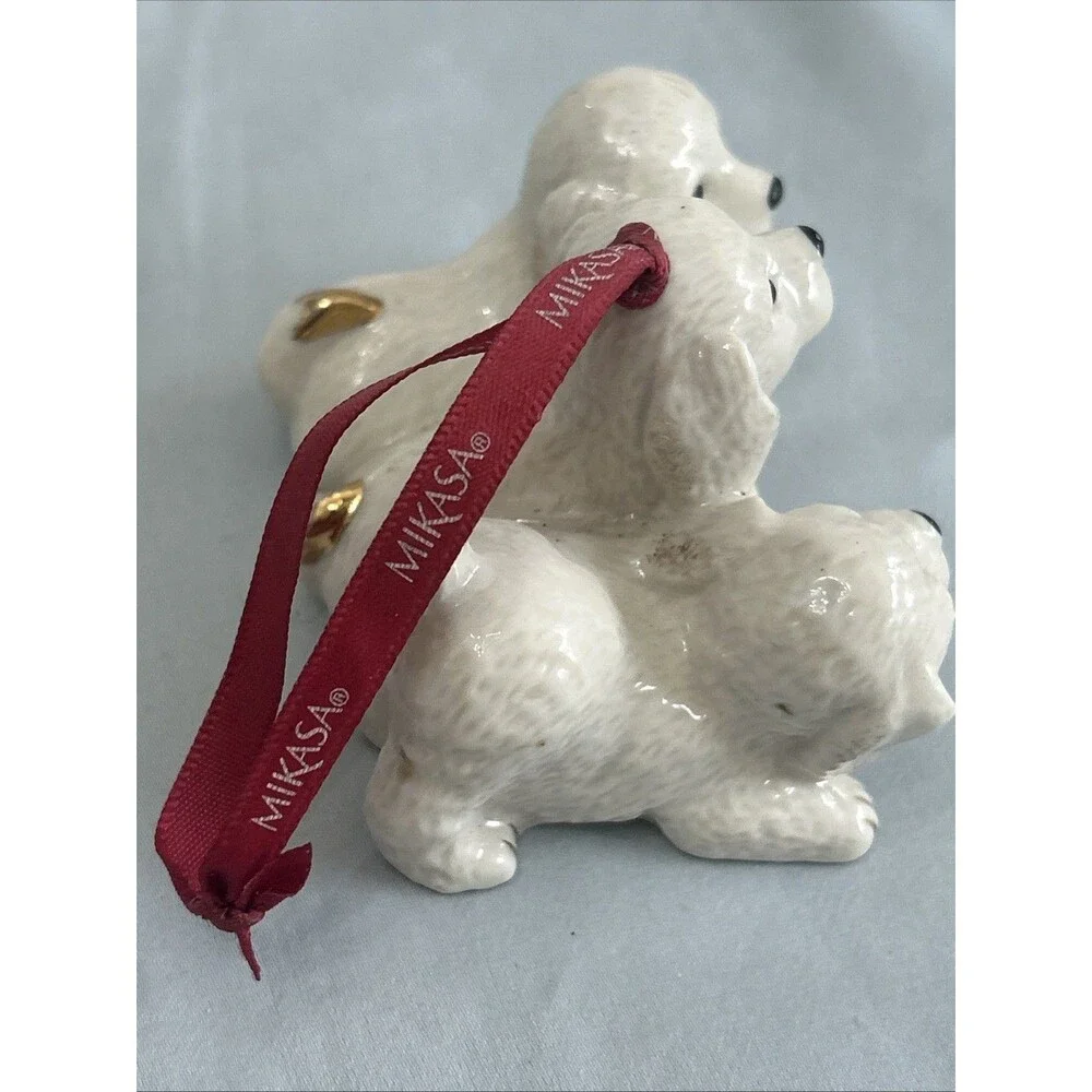 MIKASA ANIMAL CHRISTMAS, 3 DOGS 2
